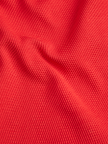 Jack & Jones Kadın Straplez Bluz - Fıona -Racing Red - 12234188