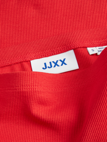 Jack & Jones Kadın Straplez Bluz - Fıona -Racing Red - 12234188