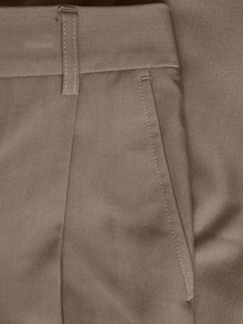 Jack & Jones Kadın Pile Detaylı Kumaş Pantolon - Mary -Brindle - 12236944