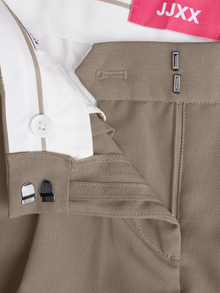 Jack & Jones Kadın Pile Detaylı Kumaş Pantolon - Mary -Brindle - 12236944