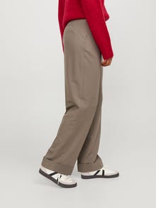 Jack & Jones Kadın Pile Detaylı Kumaş Pantolon - Mary -Brindle - 12236944