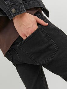 Jack & Jones Erkek Chrıs 912 Loose Fıt Jean -Black Denim - 12237392