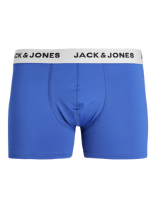 Jack & Jones Erkek 3'lü Karışık Boxer Paketi - Flower -Black - 12239180