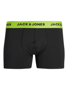 Jack & Jones Erkek 3'lü Karışık Boxer Paketi - Flower -Black - 12239180
