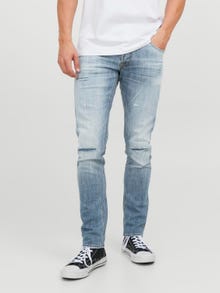 Jack & Jones Erkek Glenn Cole 571 Slım Fıt Jean -Blue Denim - 12242084