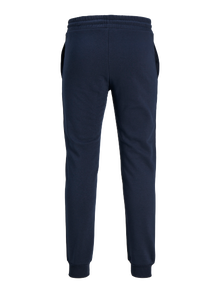 Jack & Jones Erkek Logo Baskılı Eşofman Altı - Gordon -Navy Blazer - 12247224