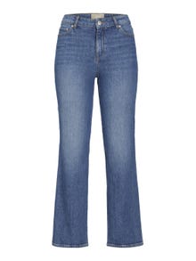 Jack & Jones Kadın Slım Straıght Jean - Nıce -Medium Blue Denim - 12248151