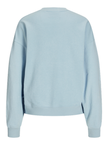 Jack & Jones Kadın Bisiklet Yaka Sweatshırt - Alfa -Skyway - 12248648