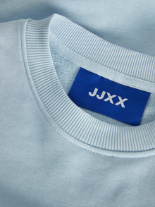 Jack & Jones Kadın Bisiklet Yaka Sweatshırt - Alfa -Skyway - 12248648