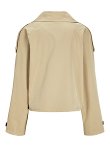 Jack & Jones Kadın Kısa Trençkot - Carlıe -Twill - 12248654