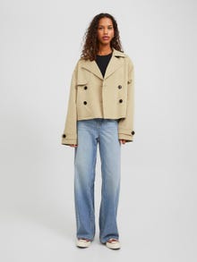 Jack & Jones Kadın Kısa Trençkot - Carlıe -Twill - 12248654