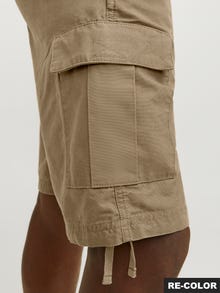 Jack & Jones Erkek Kargo Şort - Cole -Elmwood - 12248685