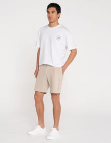 Jack & Jones Erkek Sweat Şort - Gordon -Moonbeam - 12248831