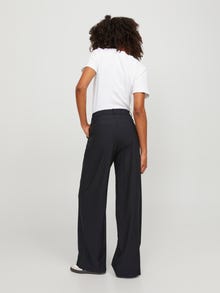 Jack & Jones Kadın Yüksek Bel Dokuma Pantolon - Ellıs -Black - 12248958