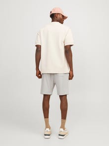 Jack & Jones Erkek Logo Baskılı Sweat Şort - Kane -Moonbeam - 12252251