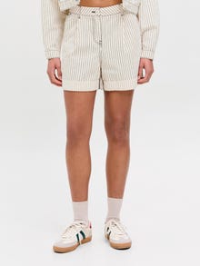 Jack & Jones Kadın Chino Şort - Maddy -Blanc de Blanc - 12253014