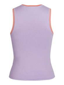 Jack & Jones Kadın Bisiklet Yaka Bluz - Evelyn -Lilac Breeze - 12254344