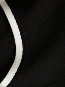 Jack & Jones Kadın Bisiklet Yaka Bluz - Evelyn -Black - 12254344