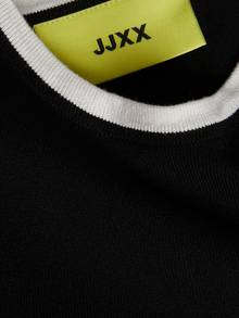 Jack & Jones Kadın Bisiklet Yaka Bluz - Evelyn -Black - 12254344