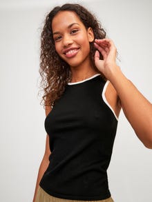 Jack & Jones Kadın Bisiklet Yaka Bluz - Evelyn -Black - 12254344