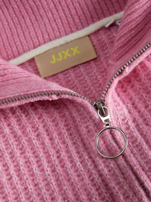 Jack & Jones Kadın Dik Yaka Örme Hırka - Gılly -Moonlite Mauve - 12255361