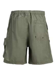 Jack & Jones Erkek Rahat Kesim Kargo Şort - Bıll -Laurel Wreath - 12255608
