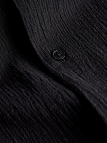 Jack & Jones Erkek Kısa Kollu Gömlek - Luke -Black - 12255781
