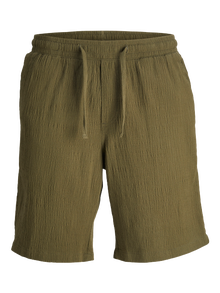 Jack & Jones Erkek Rahat Kesim Jogger Şort - Jaıden -Olive Night - 12255861