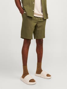 Jack & Jones Erkek Rahat Kesim Jogger Şort - Jaıden -Olive Night - 12255861