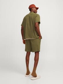 Jack & Jones Erkek Rahat Kesim Jogger Şort - Jaıden -Olive Night - 12255861