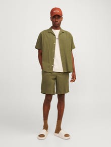 Jack & Jones Erkek Rahat Kesim Jogger Şort - Jaıden -Olive Night - 12255861