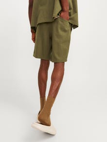 Jack & Jones Erkek Rahat Kesim Jogger Şort - Jaıden -Olive Night - 12255861