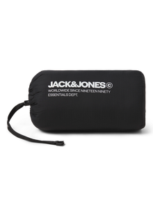 Jack & Jones Kapüşon Elastik bağlamalı manşetler Kapitone ceket -Black - 12256983