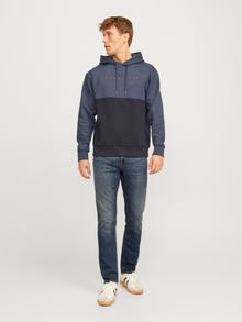 Jack & Jones Erkek Clark 419 Regular Fıt Jean -Blue Denim - 12258105