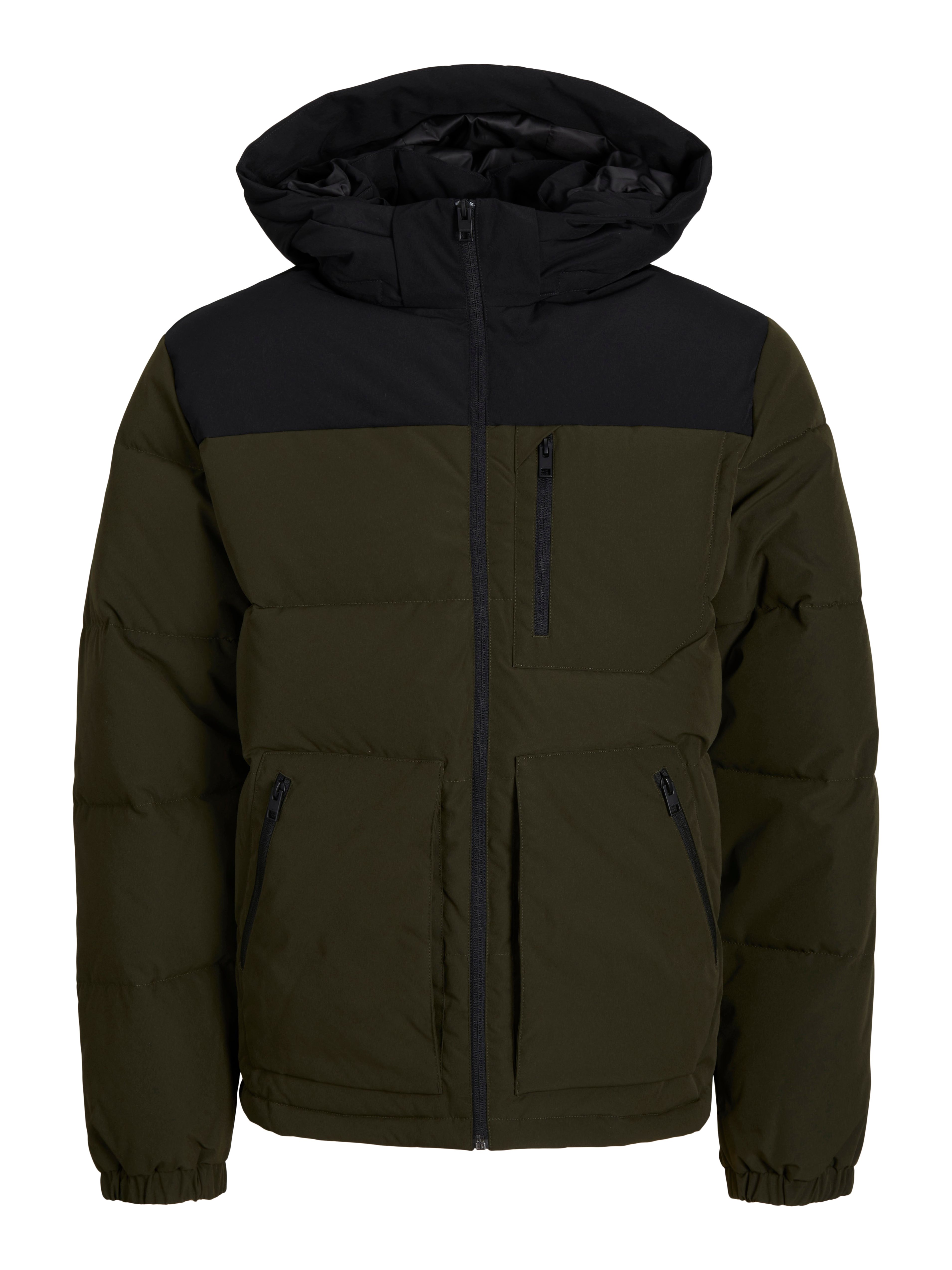 Erkek Rüzgara Dayanıklı Kapüşonlu Puffer Mont - Otto