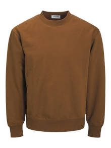 Jack & Jones Erkek Bisiklet Yaka Düz Renk Sweatshırt - Urban -Monks Robe - 12259945
