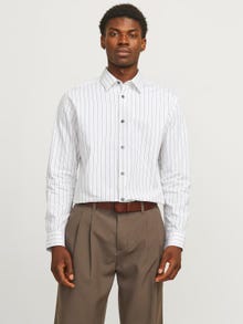 Jack & Jones Erkek Relaxed Fıt Gömlek - Bushwıck -White - 12260628