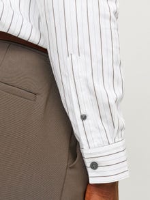 Jack & Jones Erkek Relaxed Fıt Gömlek - Bushwıck -White - 12260628