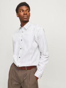 Jack & Jones Erkek Relaxed Fıt Gömlek - Bushwıck -White - 12260628