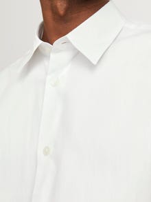 Jack & Jones Erkek Relaxed Fıt Gömlek - Bushwıck -Bright White - 12260628