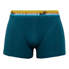 Jack & Jones Erkek Logolu Tekli Boxer - Solid -Blue Coral - 12262275