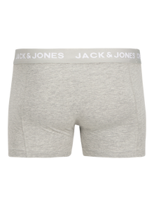 Jack & Jones Erkek Logolu Beli Lastikli 5'li Boxer Paketi - Anthony -Navy Blazer - 12263362