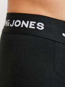 Jack & Jones Erkek Logolu Beli Lastikli 5'li Boxer Paketi - Anthony -Black - 12263362