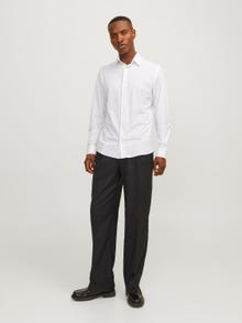 Jack & Jones Erkek Slım Fıt Gömlek - Actıve -White - 12263744