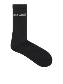 Jack & Jones Erkek 5'li Çorap Paketi - Regen -Black - 12266536
