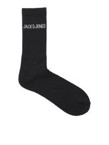 Jack & Jones Erkek 5'li Çorap Paketi - Regen -Black - 12266536