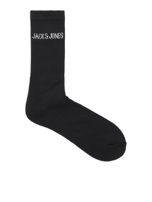 Jack & Jones Erkek 5'li Çorap Paketi - Regen -Black - 12266536