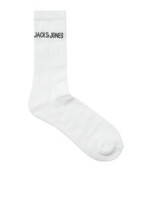 Jack & Jones Erkek 5'li Çorap Paketi - Regen -Light Grey Melange - 12266536