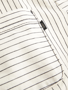 Jack & Jones Kadın Çizgili Gömlek - Maddy -Blanc de Blanc - 12267802