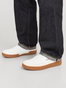 Jack & Jones Yuvarlak burun Sneaker -White - 12268368